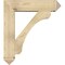 Ekena Millwork Legacy Arts and Crafts Rough Sawn Bracket w/ Offset Brace, Douglas Fir, 8"W x 32"D x 36"H BKT0806X32X36LEC03RDF - alternate 3